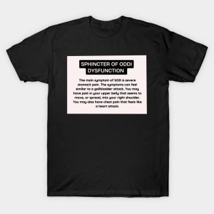 Sphincter Of Oddi Dysfunction SOD T-Shirt